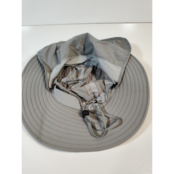 Home Prefer Unisex UPF 50+ Sun Protection Cap Wide Brim Fishing Hat Neck Flap - Picture 5 of 6